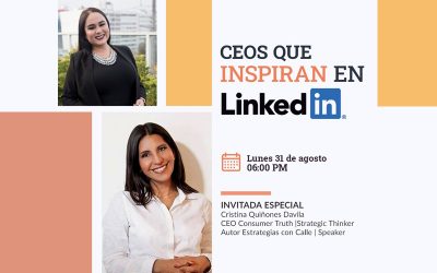 #CEOsQueInspiran: Entrevista a Cristina Quiñones por María Suquilanda